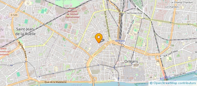 localisation de l'entreprise RES RUE LAHIRE à ORLEANS