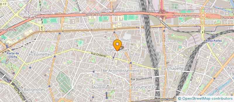 localisation de l'entreprise RES SOC RESTAURANTS COEUR DE PARIS à PARIS