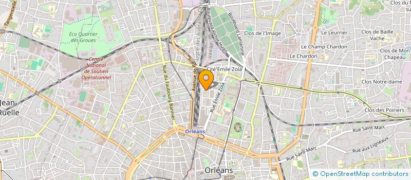 localisation de l'entreprise RES ST LAURENT  ORLEANS
