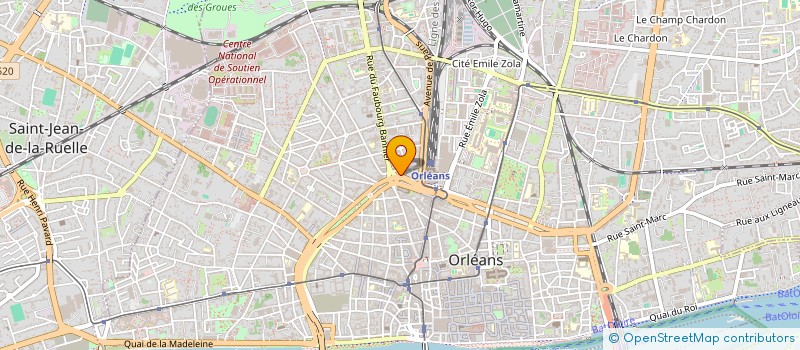 localisation de l'entreprise RES ST PATERNE à ORLEANS