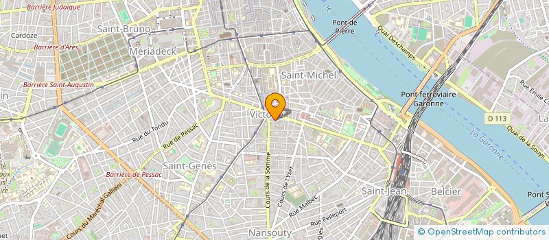 localisation de l'entreprise RES TIFFONET  BORDEAUX