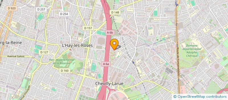 localisation de l'entreprise RES'TIME  L'HAY-LES-ROSES