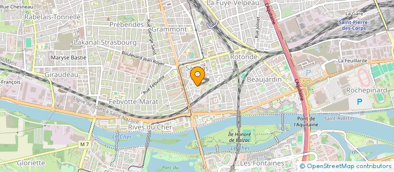 localisation de l'entreprise RES TOURS CHARCOT  TOURS