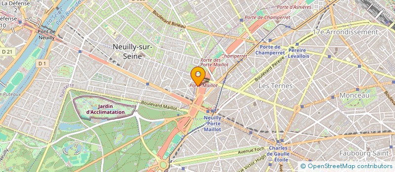 localisation de l'entreprise RESA HOTELS DE LUXE & PALACES  BOULOGNE-BILLANCOURT