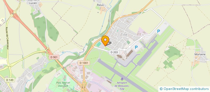 localisation de l'entreprise RESA PARK  TILLE