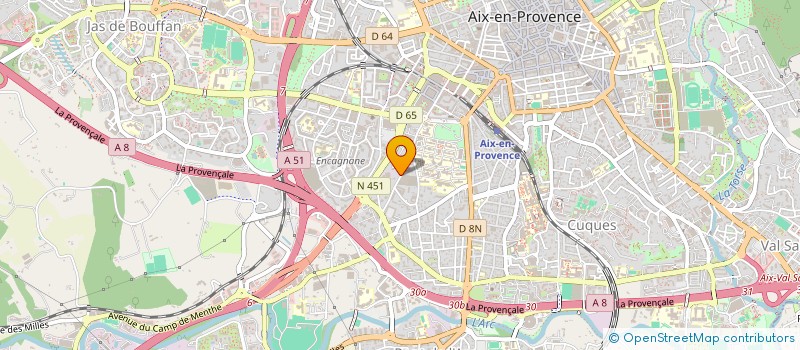 localisation de l'entreprise RESADOS à AIX-EN-PROVENCE