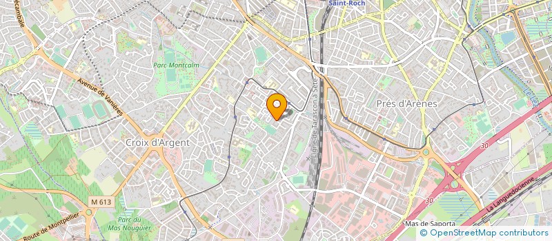 localisation de l'entreprise RESAFLASH-VTC à MONTPELLIER
