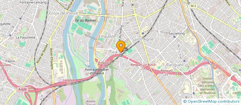 localisation de l'entreprise RESALIENCE PHD  TOULOUSE