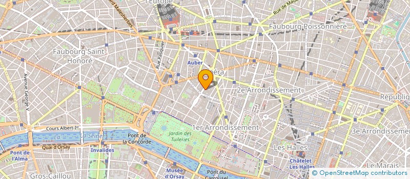 localisation de l'entreprise RESAM VENDOME  PARIS