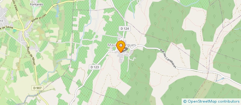 localisation de l'entreprise RESAMEDIC  MAURESSARGUES