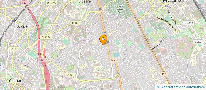 localisation de l'entreprise RESATO  VILLEJUIF