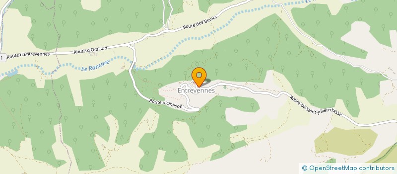 localisation de l'entreprise RESCA PATT'  ORAISON