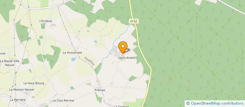 localisation de l'entreprise RESCAPES DE L INCESTE ANONYME RIA  PLEDELIAC