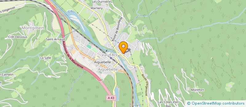 localisation de l'entreprise RESCH IMMOBILIER  LE VAL