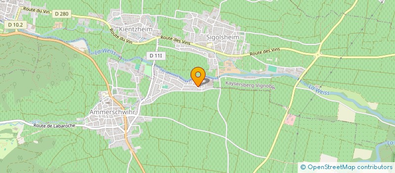 localisation de l'entreprise RESCH VEHICULES à AMMERSCHWIHR