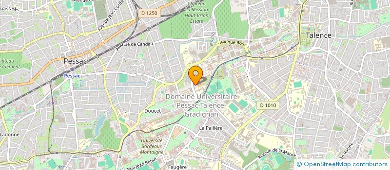 localisation de l'entreprise RESCOLL à PESSAC