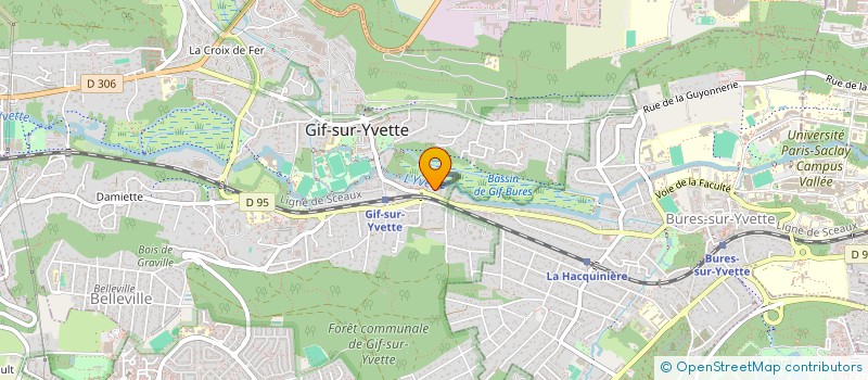 localisation de l'entreprise RESCOM à GIF-SUR-YVETTE