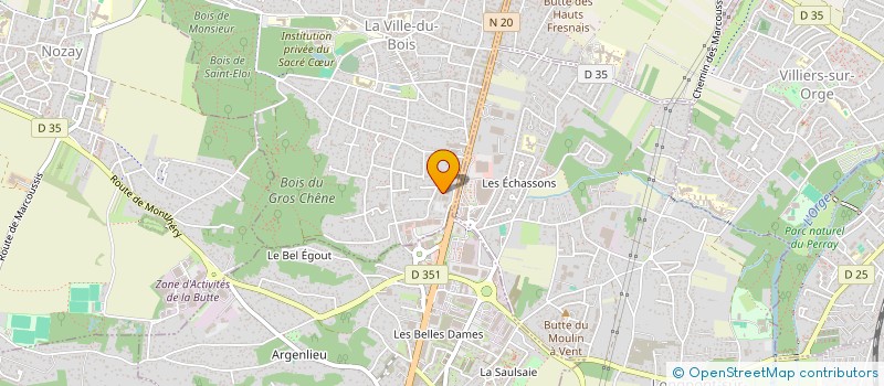 localisation de l'entreprise RESCOMAT à LA VILLE-DU-BOIS