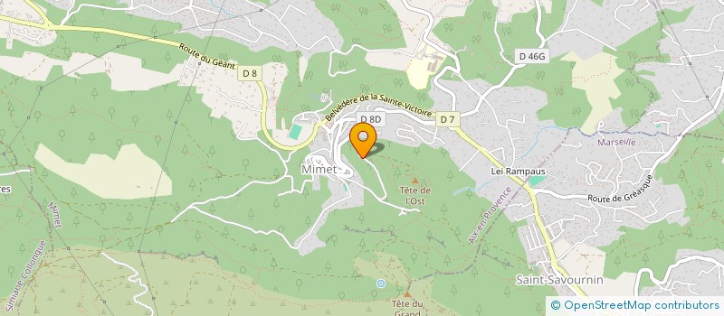 localisation de l'entreprise RESCU ENERGIE à MIMET