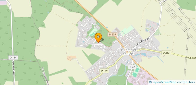 localisation de l'entreprise RESCUE ACADEMY SAS  LE CHATELET-EN-BRIE