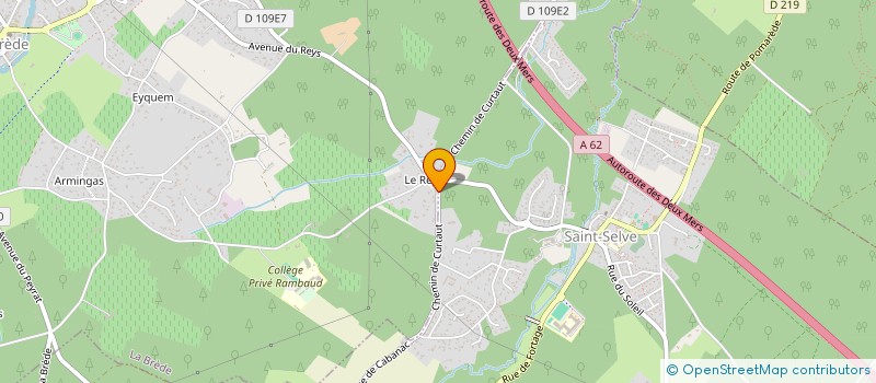 localisation de l'entreprise RESCUE LIFE SAVING FORMATION  LA BREDE