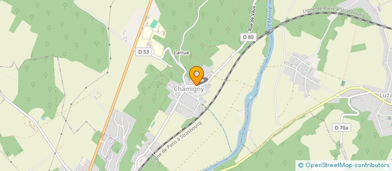 localisation de l'entreprise RESCUE TECHNOLOGY SERVICES  CHAMIGNY