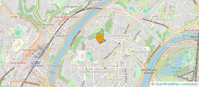 localisation de l'entreprise RESCULAPE à CALUIRE-ET-CUIRE