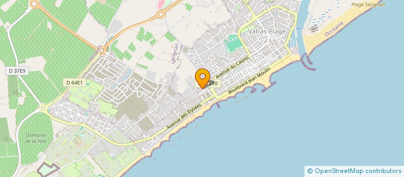 localisation de l'entreprise RESD CARREYROU 2  VALRAS-PLAGE