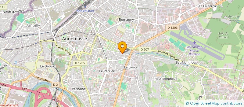 localisation de l'entreprise RESDROB FRANCE à ANNEMASSE