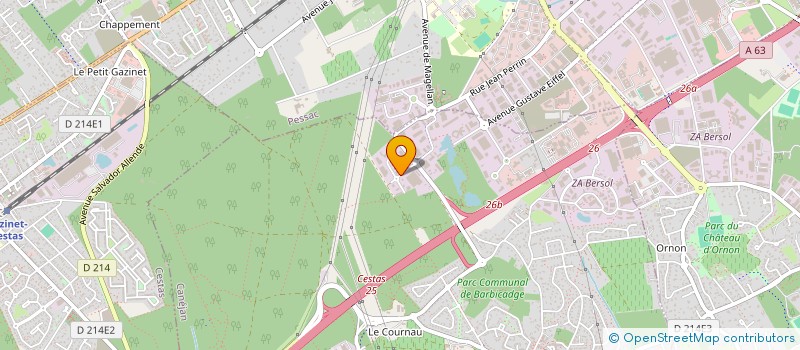 localisation de l'entreprise RESEA à CANEJAN