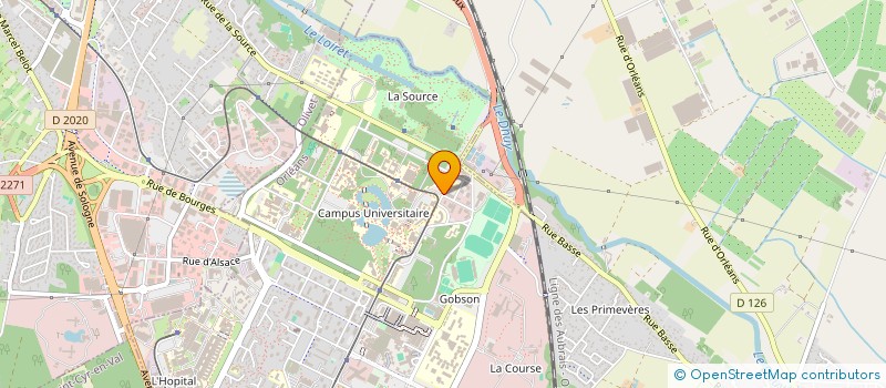 localisation de l'entreprise RESEARCH AND DEVELOPMENT INSTITUTE  ORLEANS