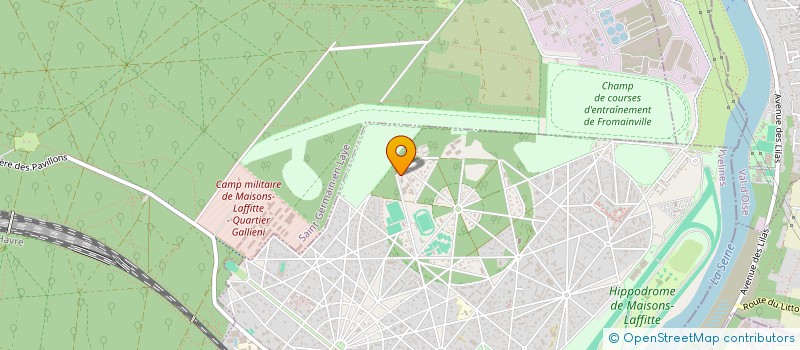 localisation de l'entreprise RESEARCH INSTITUTE VIELIFE à MAISONS-LAFFITTE