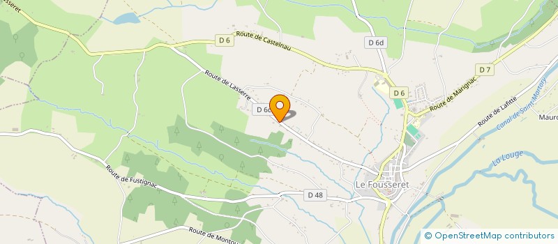 localisation de l'entreprise RESEAU ACTION BUSINESS PARTNERS  LE FOUSSERET