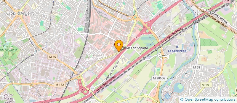 localisation de l'entreprise RESEAU ACTIONS JEUNES LANGUEDOC - ROUSSILLON à MONTPELLIER