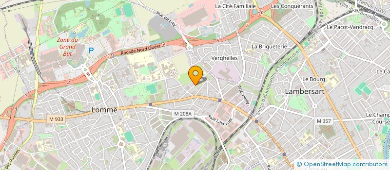 localisation de l'entreprise RESEAU ANIMATEURS & PROF SPORT à LILLE