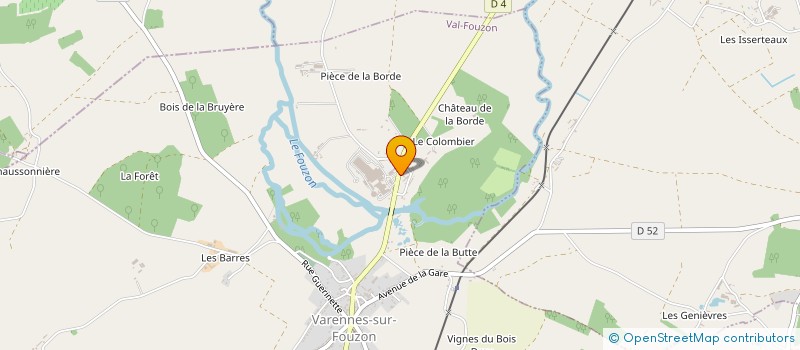 localisation de l'entreprise RESEAU ANIMER L'AGROECOLOGIE  OREE D'ANJOU