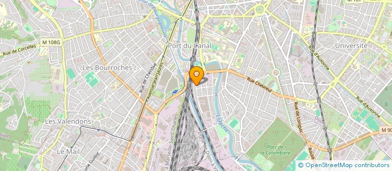 localisation de l'entreprise RESEAU ANTIOCHE  DIJON