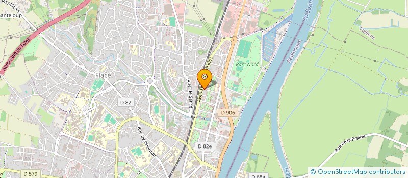 localisation de l'entreprise RESEAU APA 71 - MACON SUD OUEST EV à MACON