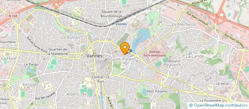 localisation de l'entreprise RESEAU ASS VANNETAIS ECHANGES SAVOIRS à VANNES