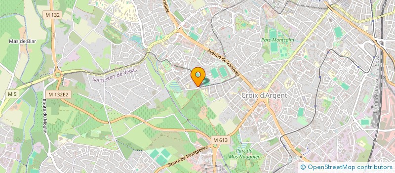 localisation de l'entreprise RESEAU ASSOCIATIF DES INTERVENANTS EN RADIOPROTECTION SUD à MONTPELLIER