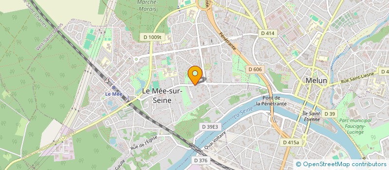 localisation de l'entreprise RESEAU AYOKA HUMAIN IMMIGRE HERO DE LA FRANCE  LE MEE-SUR-SEINE