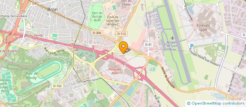 localisation de l'entreprise RESEAU BZZZZ  BRON