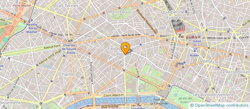 localisation de l'entreprise RESEAU C.T.I.  PARIS