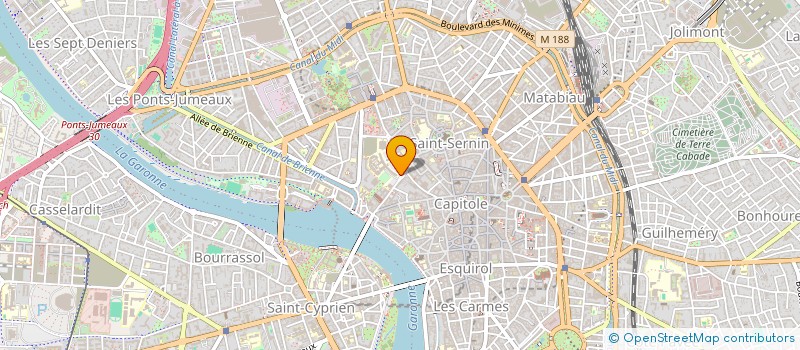 localisation de l'entreprise RESEAU COM à TOULOUSE