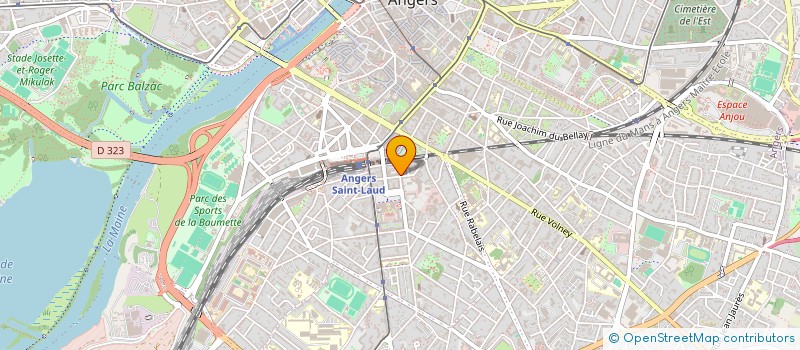 localisation de l'entreprise RESEAU COMPOST CITOYEN GRAND OUEST à ANGERS