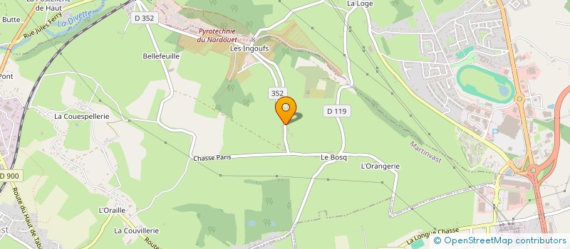 localisation de l'entreprise RESEAU COMPOST CITOYEN NORMANDIE  MARTINVAST