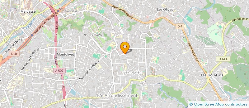 localisation de l'entreprise RESEAU-COMPRENDRE ET AGIR POUR PREVENIR à MARSEILLE