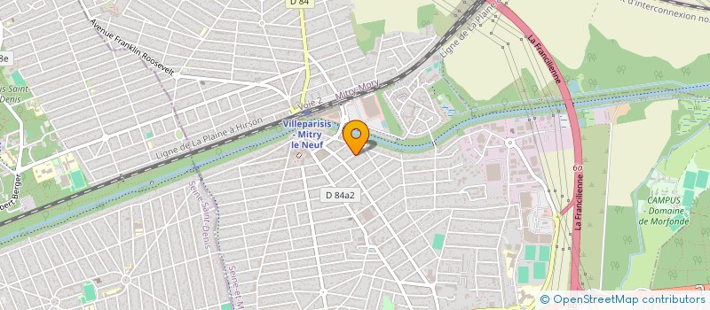 localisation de l'entreprise RESEAU CONCEPT INFORMATIQUE à VILLEPARISIS