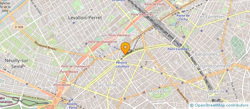 localisation de l'entreprise RESEAU CREATIF COMMUNICATION  PARIS