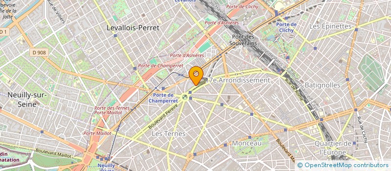 localisation de l'entreprise RESEAU CREATIF PRODUCTION  PARIS